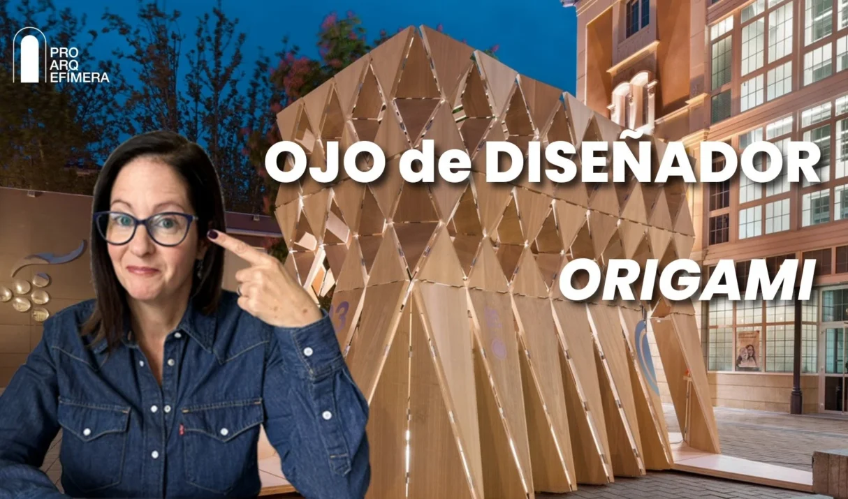🔎Ojo de Diseñador: PABELLÓN ORIGAMI